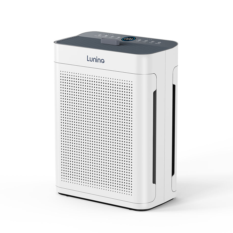 2500 sq. ft. True HEPA Room Air Purifier in White, 176 CFM, 30dB Sleep Mode, with Activated Carbon, Aromatherapy Box
