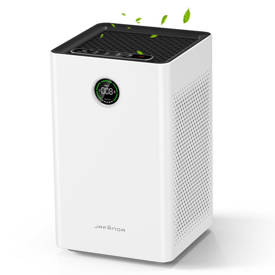 2050 sq. ft. True HEPA 13 Room Air Purifier in White, Activated Carbon, Odor Remove, 20 dB Sleep Mode, Energy Star