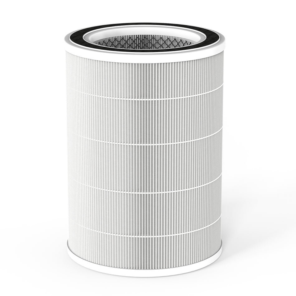 2-Piece Room Air Purifier Replacement Filters, True HEPA H13, for Pet Fur, Odor, for 2950 sq. ft. Air Purifier (White)