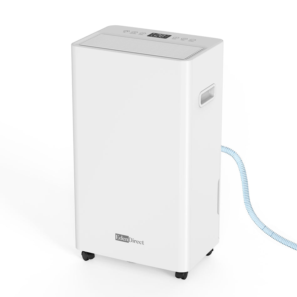 Large Room Dehumidifier For Basements , Bathrooms , Crawlspaces White