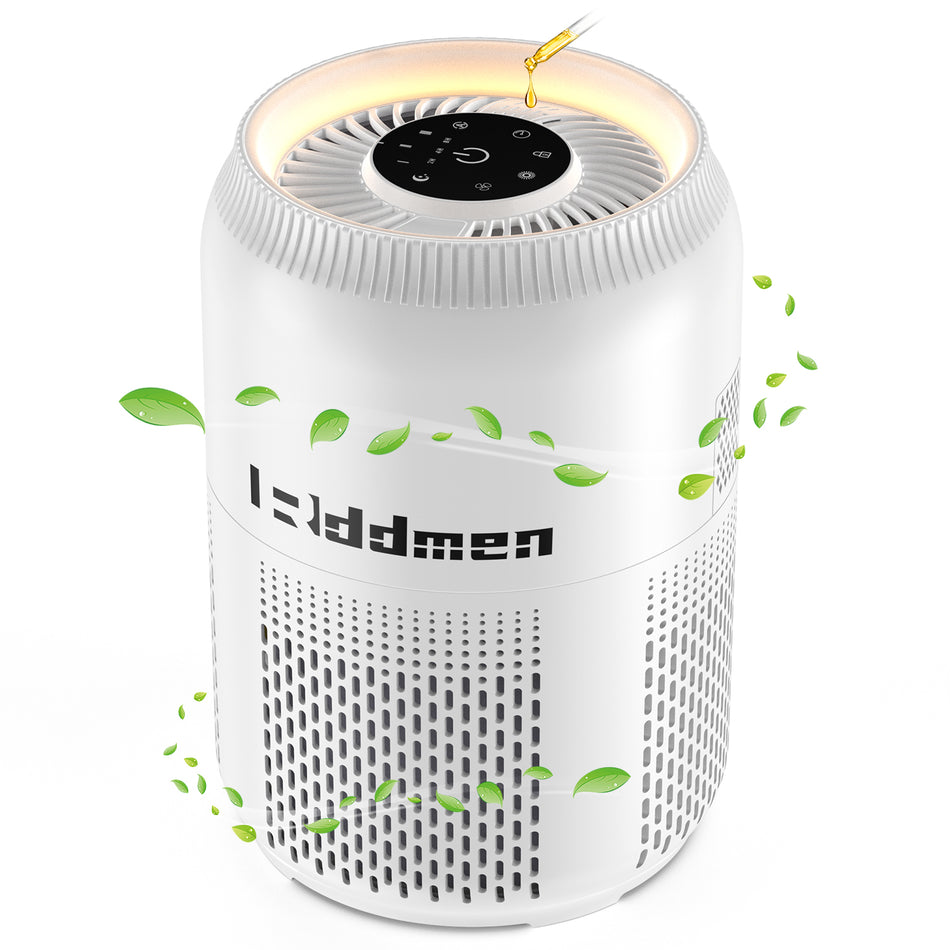 4 -Speed white HEPA Air Purifier (Covers: 1095-sq ft )