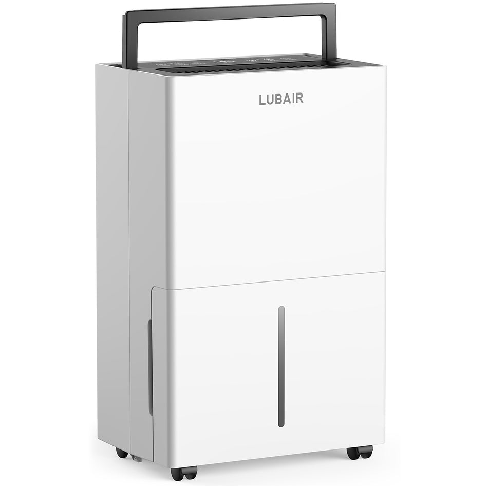 4500 Sq.ft Dehumidifier for Home Basement & Large Room, 50 PPD (Saturation)/22 PPD (AHAM) Dehumidifier with Drain Hose & Water Tank, Smart Humidity Control, Auto Defrost