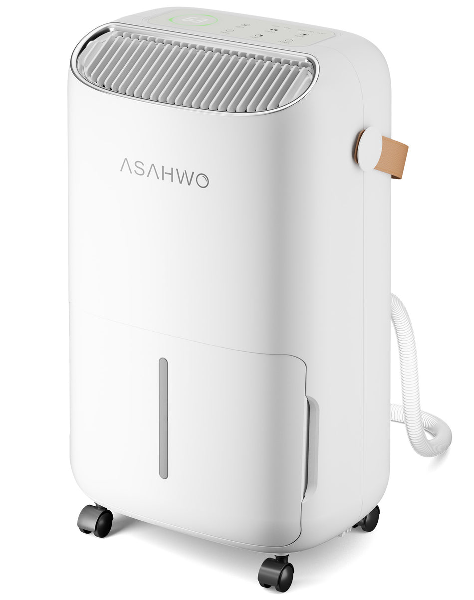 45 Pint 4,500 sq. ft. Powerful Compressor Dehumidifier for Basement with Smart Control Panel, 3 Modes, Continuous Drainage Hose & Child Lock