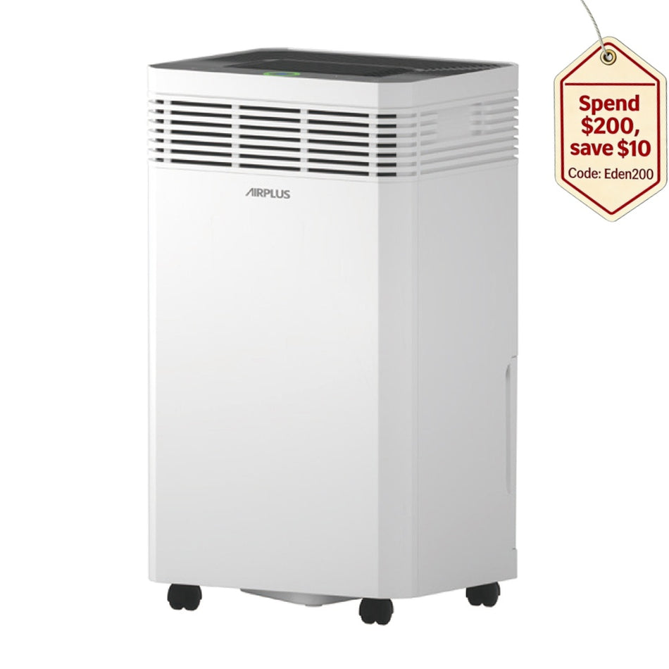 125 pt. 6,000 sq.ft. Commercial Dehumidifiers in White with Bucket and Built-in Pump, with Auto Defrost for Basement