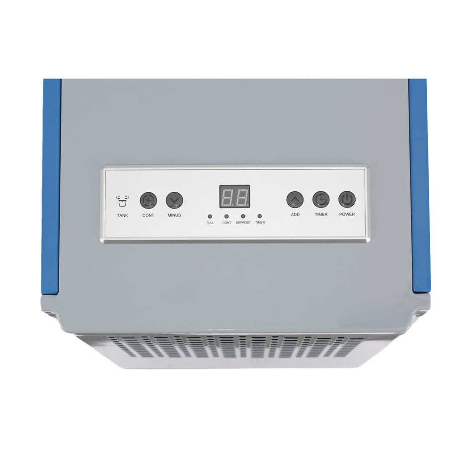 160 Pints/Day Commercial-Grade Portable Restoration Dehumidifier, with Heavy Duty, Water Damage Restoration, for Large Spaces, Basement, Warehouse