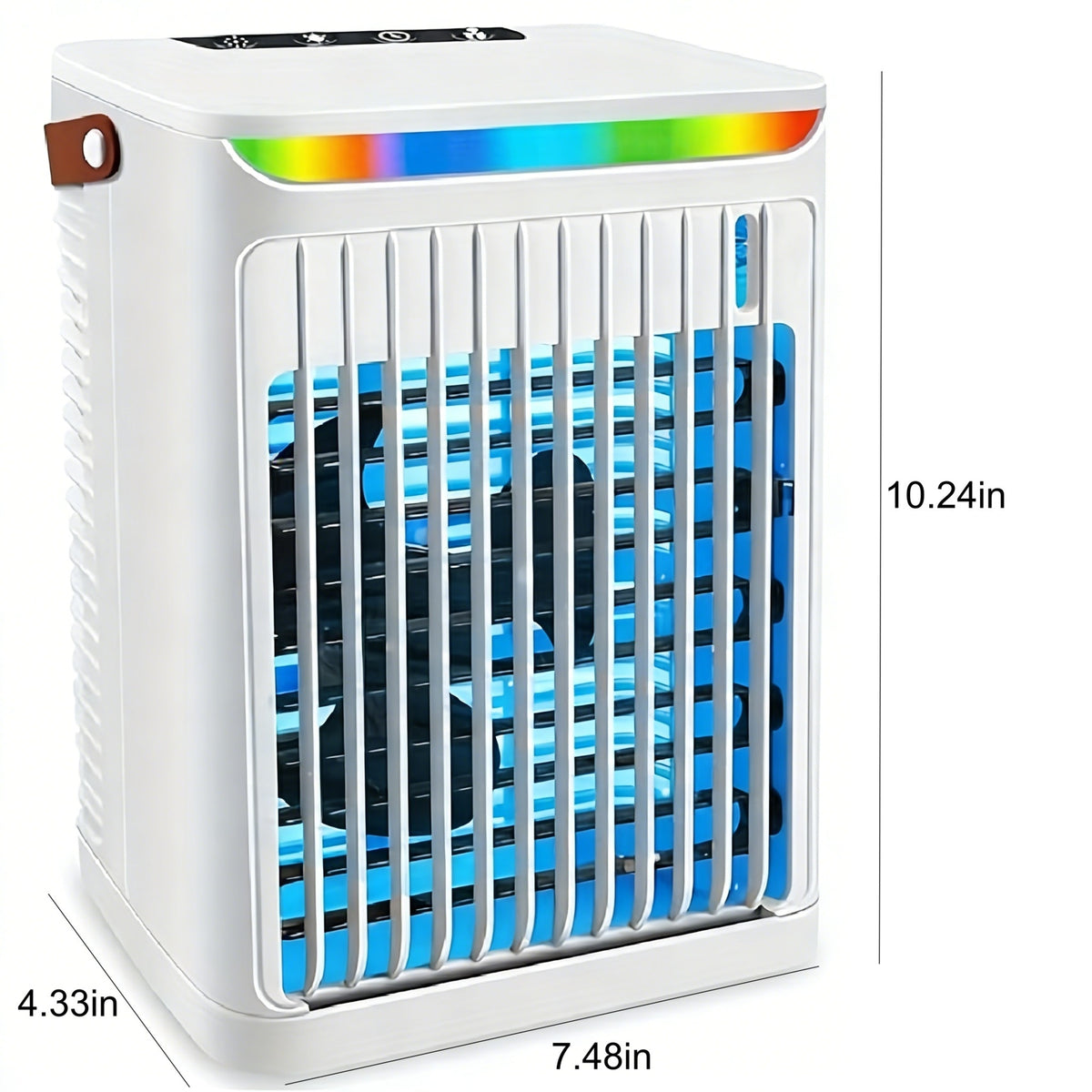 Air Cooler Mini Router Personal Portable Mini Air Cooler with 5 Wind Speeds, 2 Cool Mist Mode ...