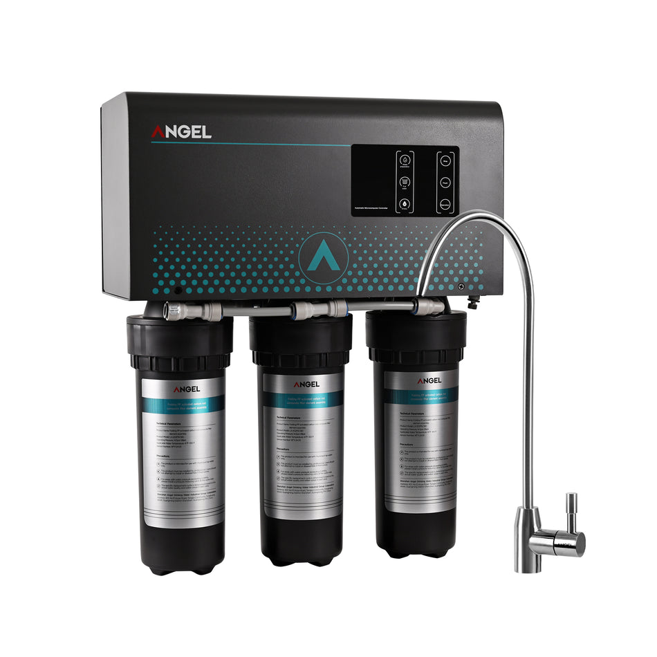 5-Stage 800 GPD Under-Sink Reverse Osmosis Water Filtration System, Reduces Particulates, Chloramine, Chlorine