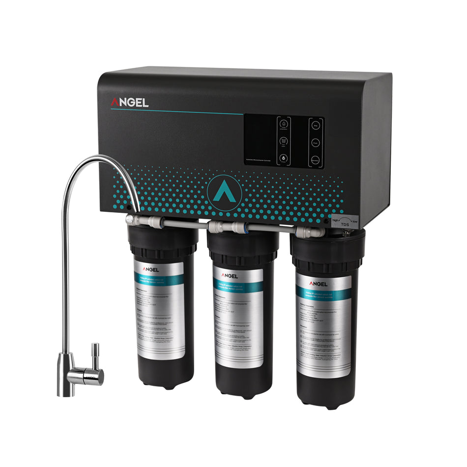 5-Stage 800 GPD Under-Sink Reverse Osmosis Water Filtration System, Reduces Particulates, Chloramine, Chlorine