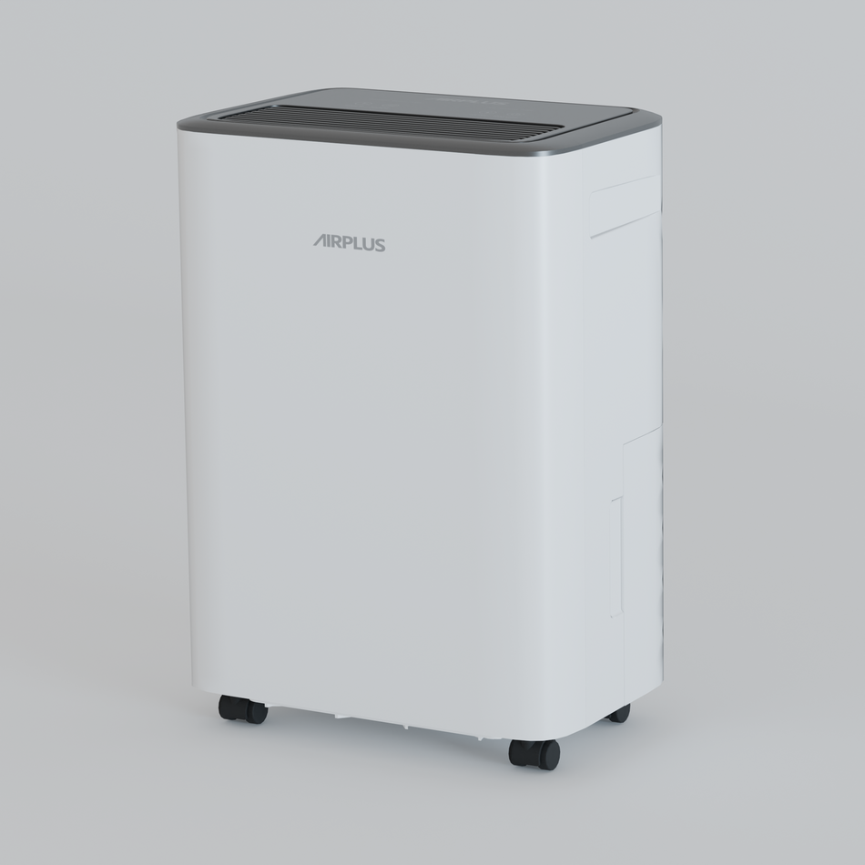 24.9 Pt. Compact Energy Star Dehumidifier for Basement, Bedroom & Bathroom in White with Continuous Drainage Hose, Washable Filter & Quiet Operation