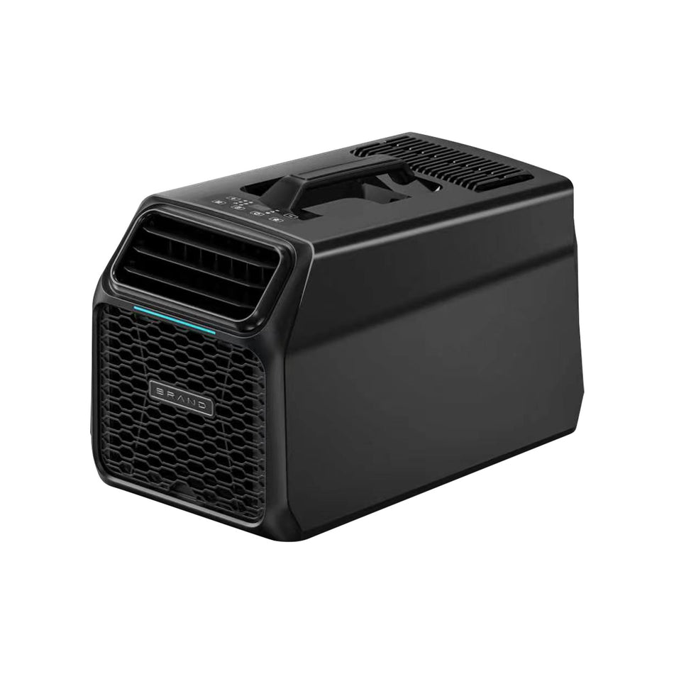 6000 BTU(DOE) Portable Air Conditioner Cools 150 sq. ft. with Dehumidifier and Remote Control in Black for Tent and RV
