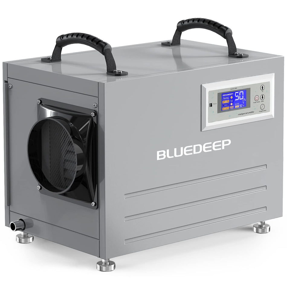 110 pt. 1,200 Sq. Ft. Bucketless Commercial Dehumidifier with Auto Defrost