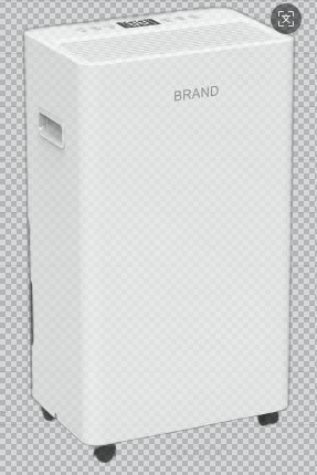 Large Room Dehumidifier For Basements , Bathrooms , Crawlspaces White