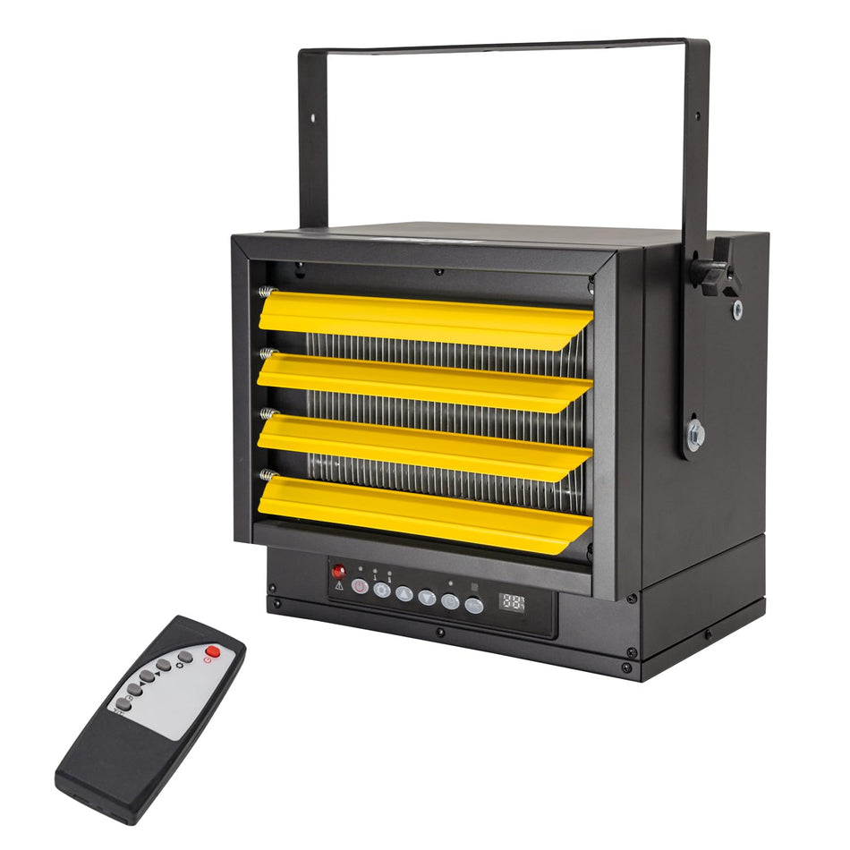 7500-Watt Electric Garage Heater Micathermic Space Heater, Remote Control