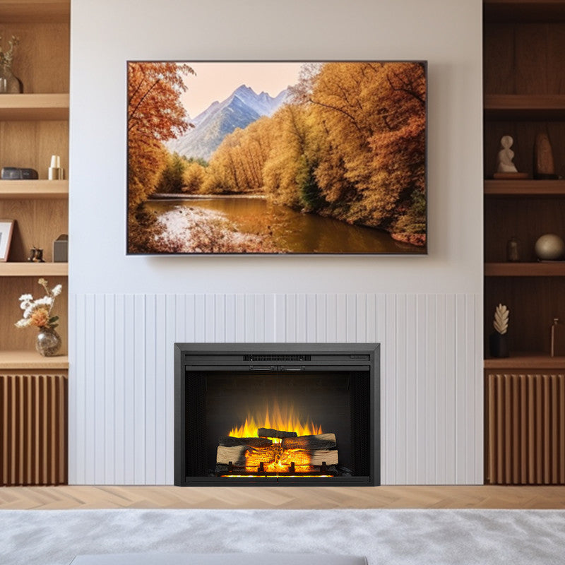 39 in. Electric Fireplace Insert with Remote Control