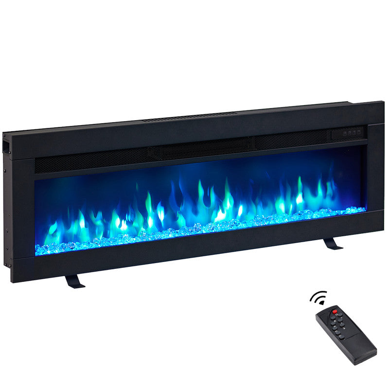 40 in. Freestanding and Wall Mounted Electric Fireplace