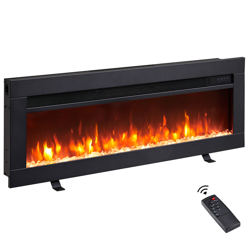 36 in. Freestanding and Wall Mounted Electric Fireplace